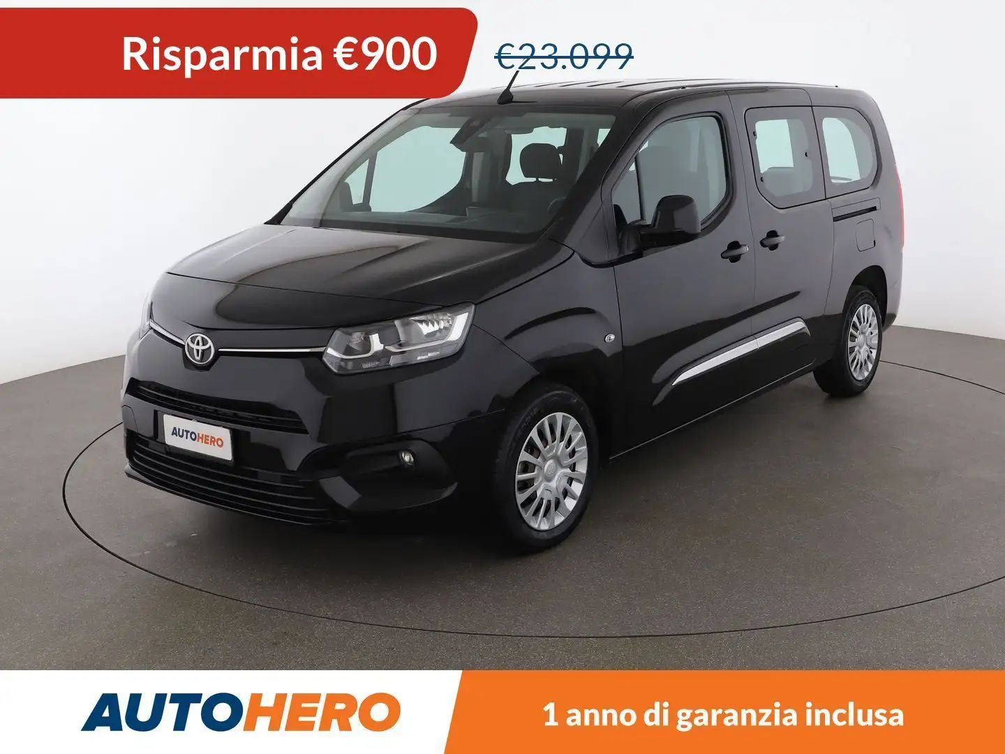 Toyota Proace City 1.5 D-4D Lounge L2 130 CV Noir - 1