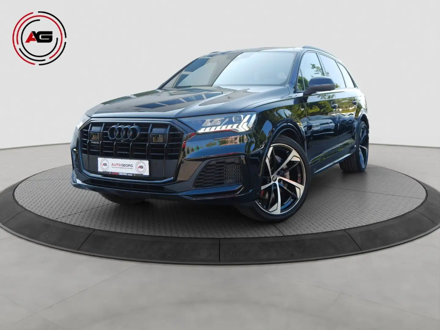 Audi Q7 55 TFSI S-LINE 7-SITZE 360°MATRIX ACC STANDH Schwarz - 1