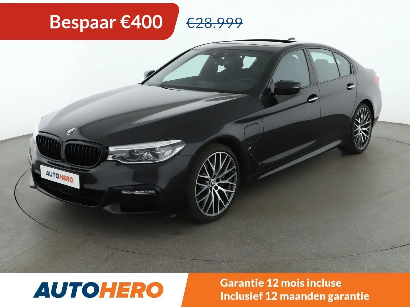 BMW 530 530e M Sport Zwart - 1