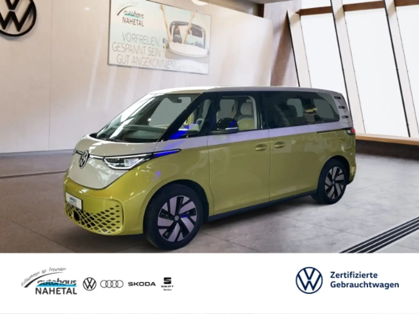 Volkswagen ID. Buzz PRO MATRIX-LED NAVI ACC RÜFA PDC EL.AHK ASSISTENZ/ Белый - 1