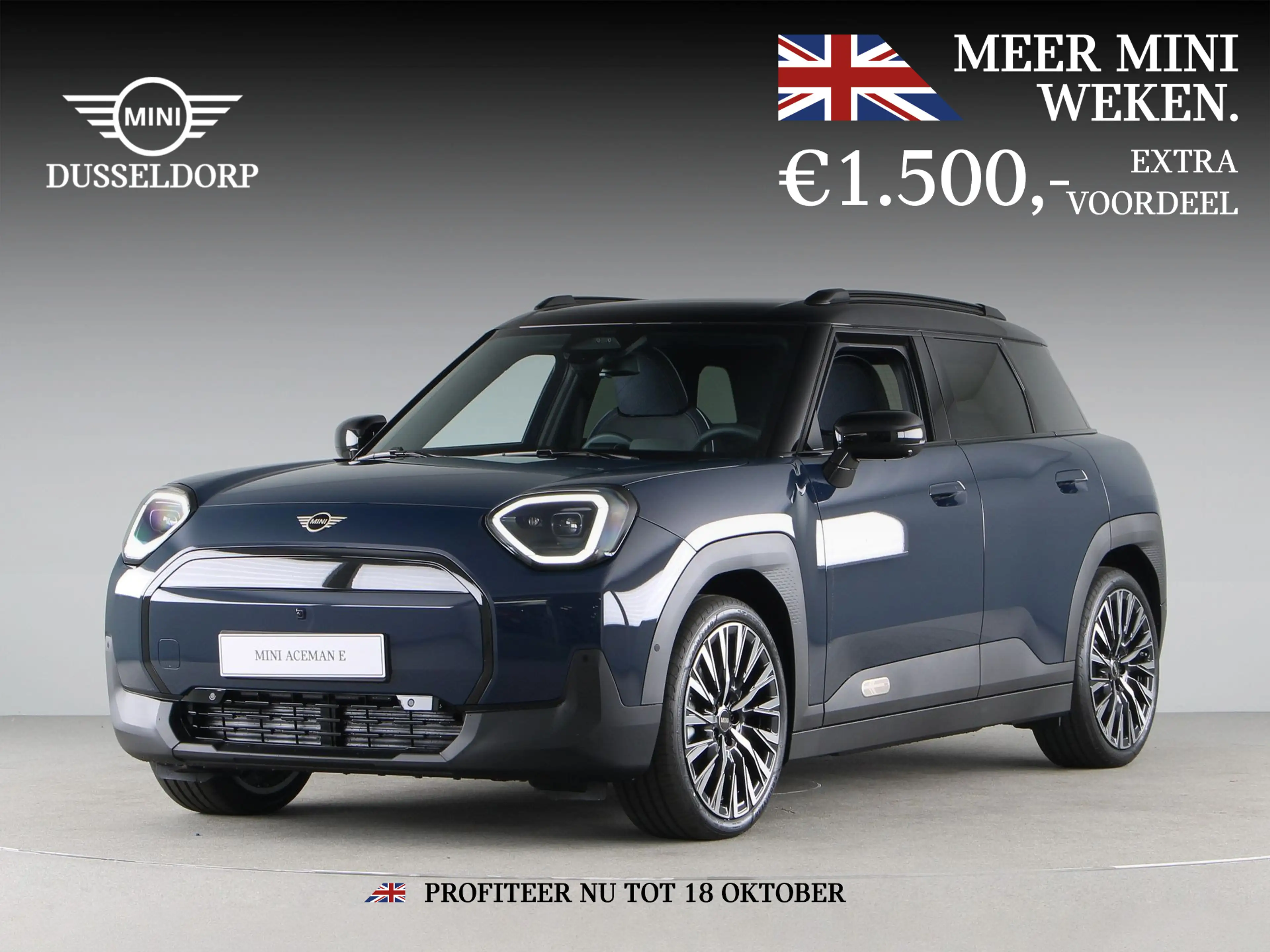 MINI Aceman E Classic Pakket L PRIVATE LEASE EUR 606,- (60 mnd