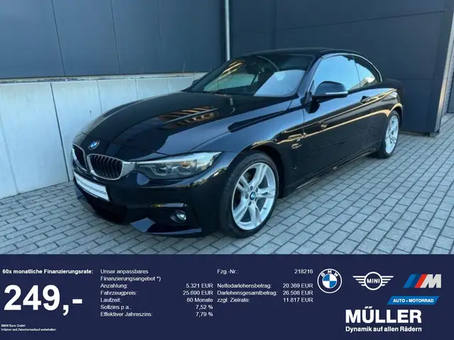 Bmw 420 d A Cabrio M Sport HUD/NAVI/HiFi/NACKEN/TEMO