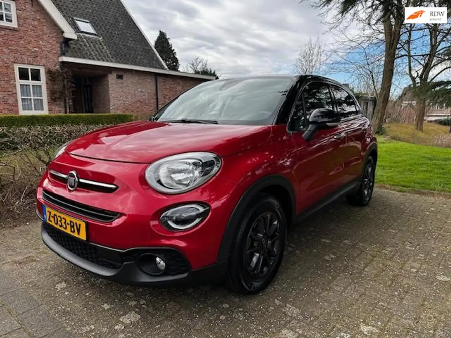 Fiat 500X 1.0 GSE Urban Opening Edition! Leder! Apple/Androi Rood - 1