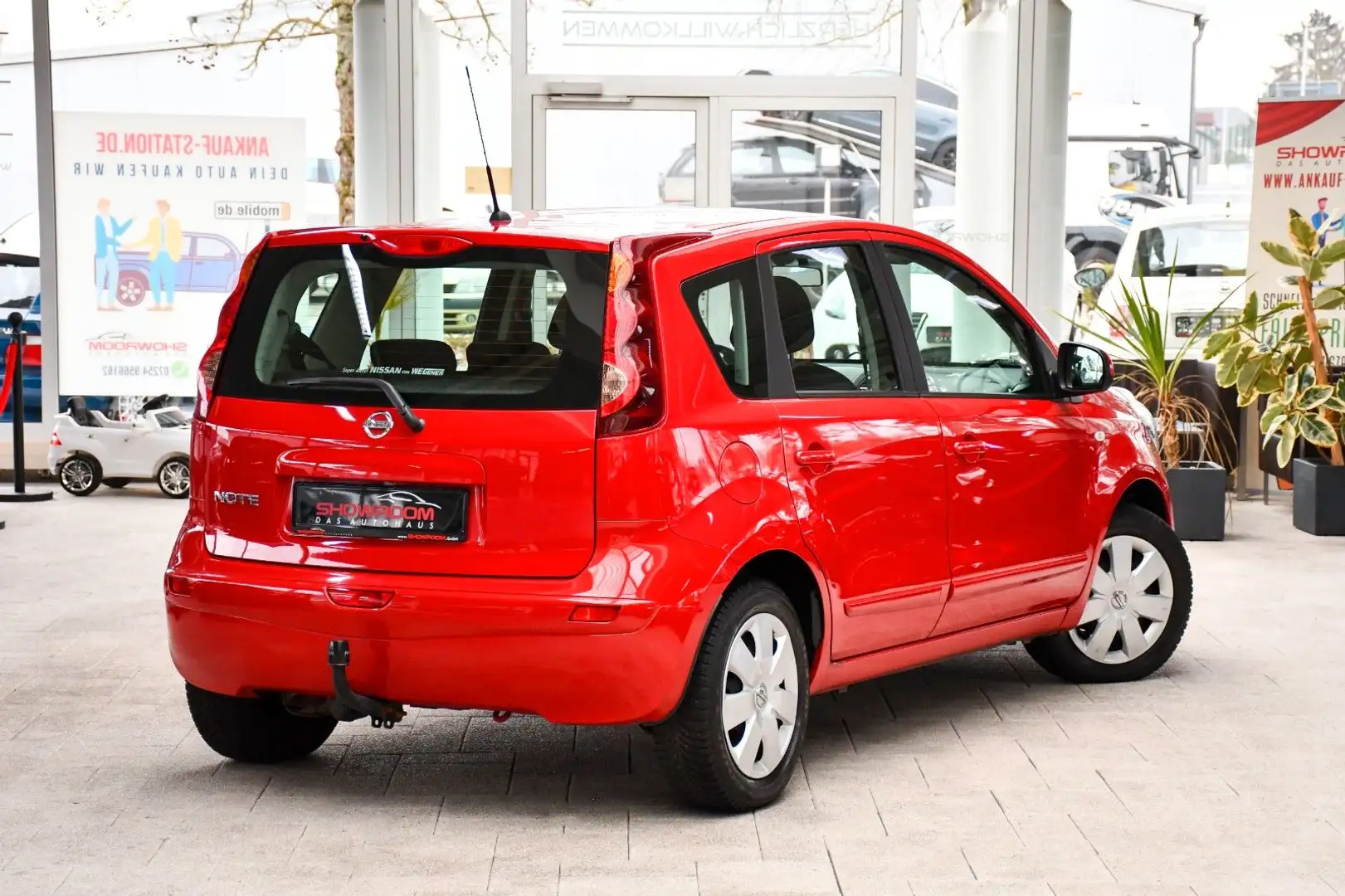 Nissan Note Acenta 2.Hand Bluetooth Rot - 2