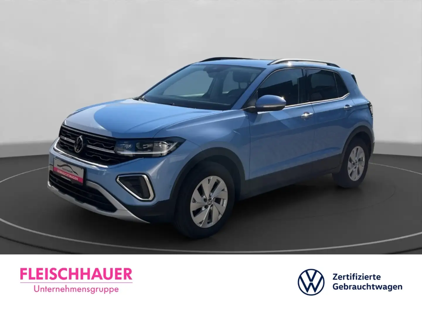 Volkswagen T-Cross 1.0 TSI Life Navi Matrix-LED hinten LED Dyn. Blau - 1