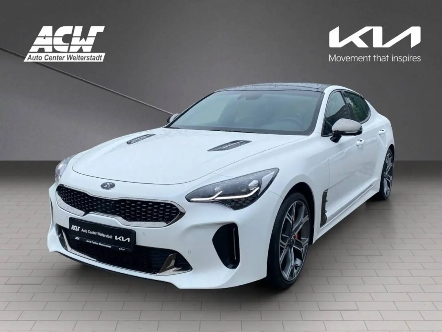 Kia Stinger STINGER 3.3T GT AWD AT 19Z FULL-LED HEAD-UP PANORA Bílá - 1
