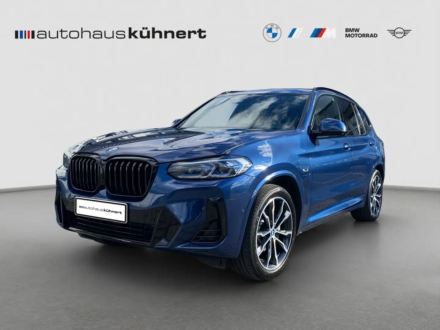 BMW X3 xDrive30e ///M-Sport Laser SpurAss StHzg 360° Blu/Azzurro - 1
