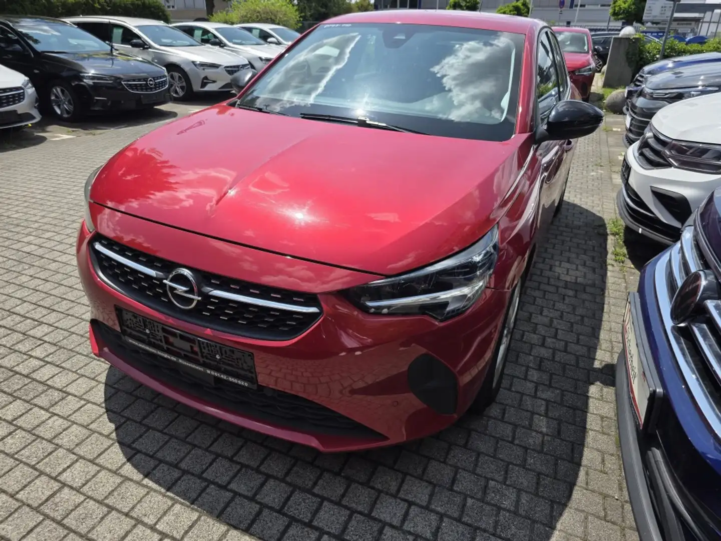 Opel Corsa 1.2 Elegance EAT8 Multimedia+LED+R-Kam+DAB+ Rot - 1
