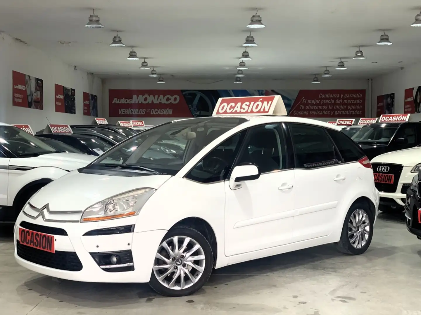 Citroen C4 Picasso 2.0HDI Exclusive CAS Blanc - 1