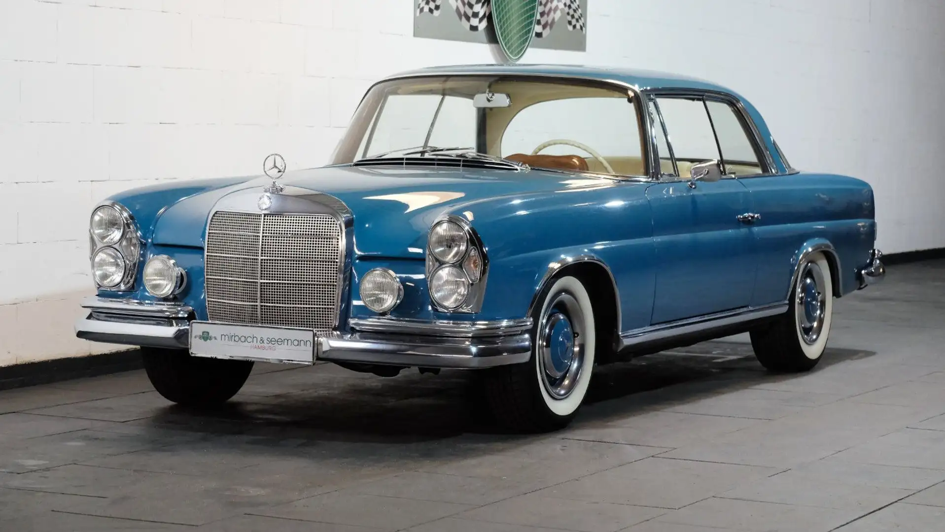 Mercedes-Benz 560 SEB Kraftpaket Albastru - 1