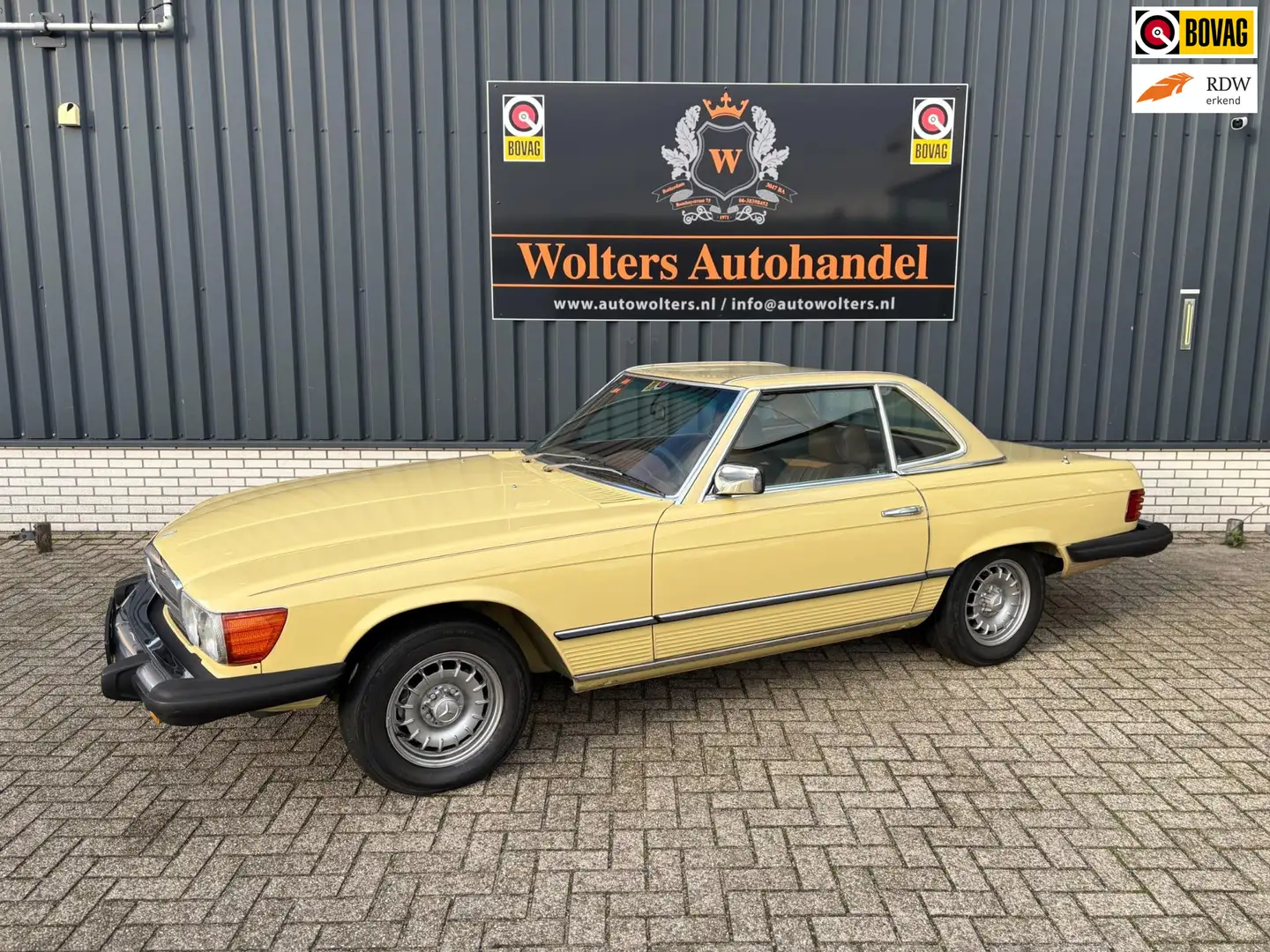 Mercedes-Benz SL 450 SL roadster Amarillo - 1