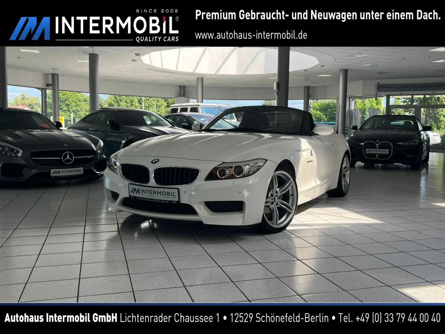 BMW Z4 sDrive20i M-Sport*Leder*Navi*Xenon* Weiß - 1