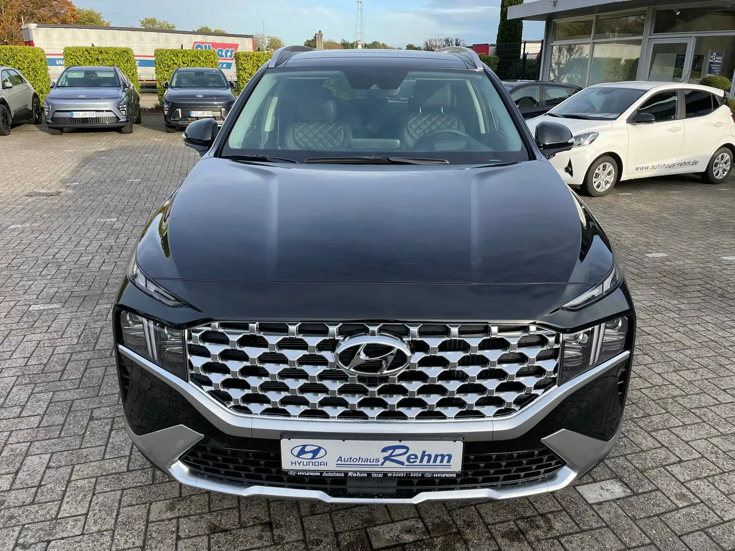 Hyundai SANTA FE 1.6 T-GDi Prime Hybrid 2WD | Pano | 360° | ACC Schwarz - 2