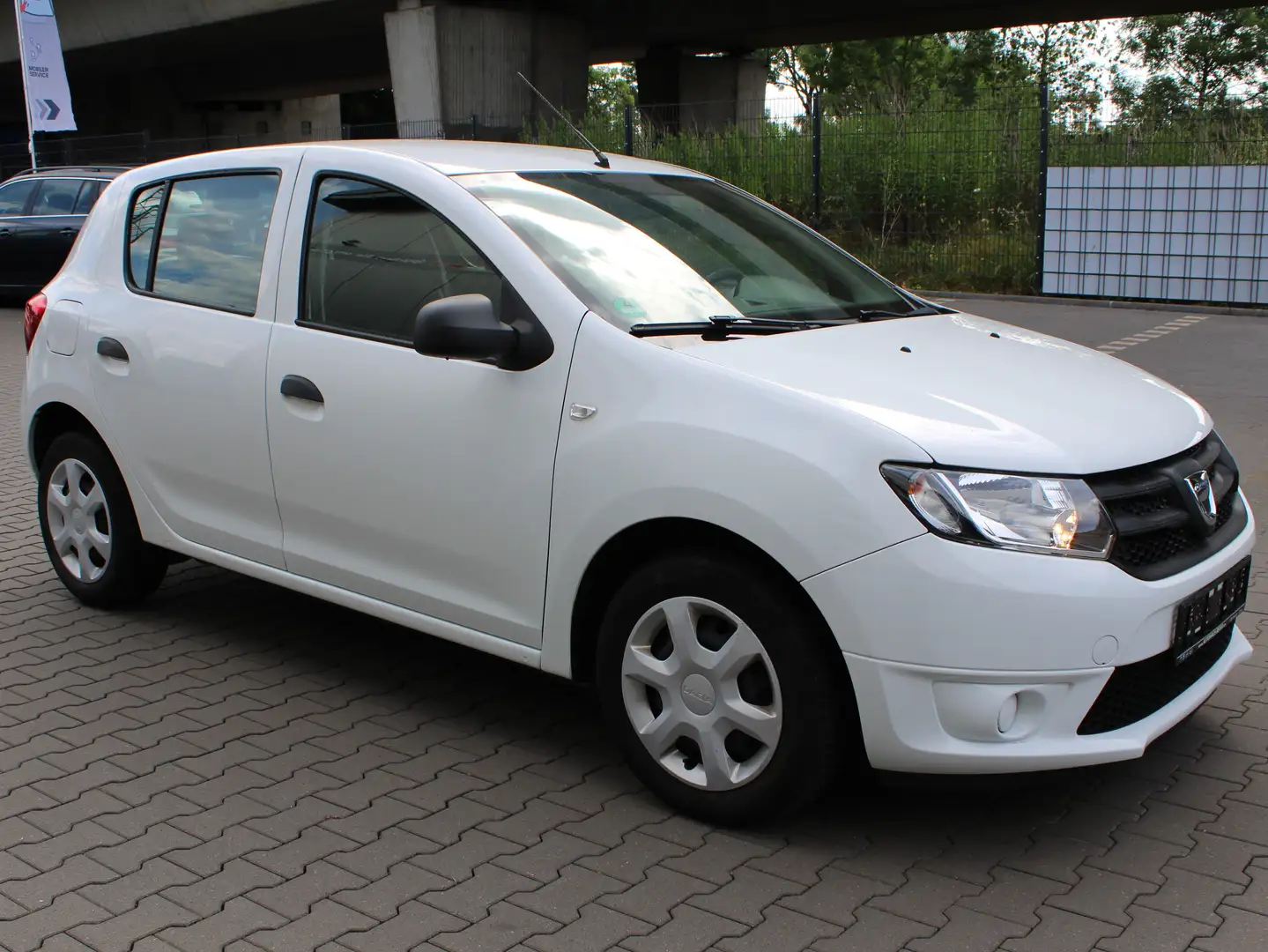 Dacia Sandero Sandero II Ambiance (Benzin / LPG) Aus 1. Hand Bianco - 2