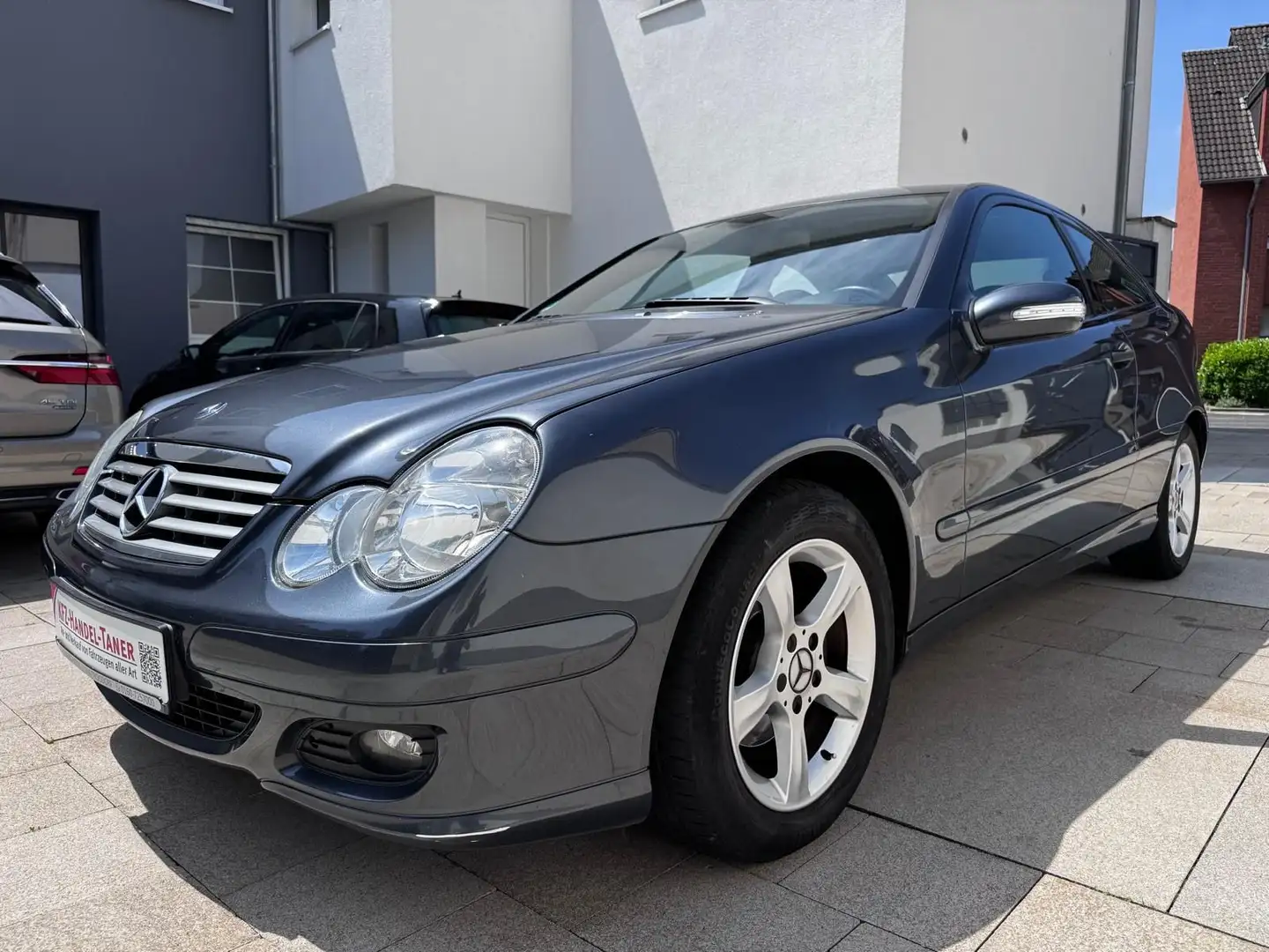 Mercedes-Benz C 180 C -Klasse Sportcoupe C 180 Kompressor Szary - 1