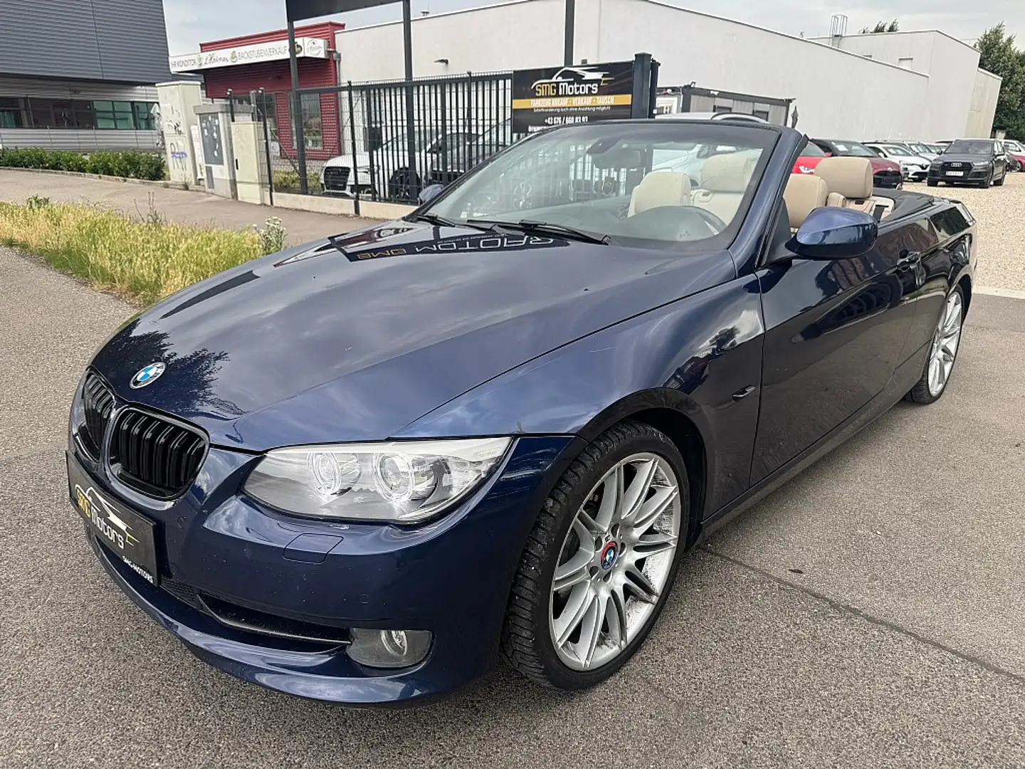 BMW 330 d Cabrio Blauw - 2