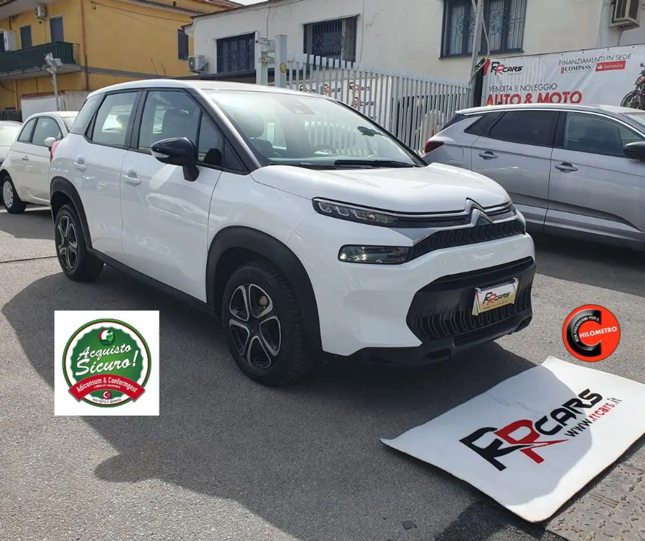 Citroen C3 Aircross C3 Aircross I 2021 1.2 puretech Shine Pack s Blanc - 1