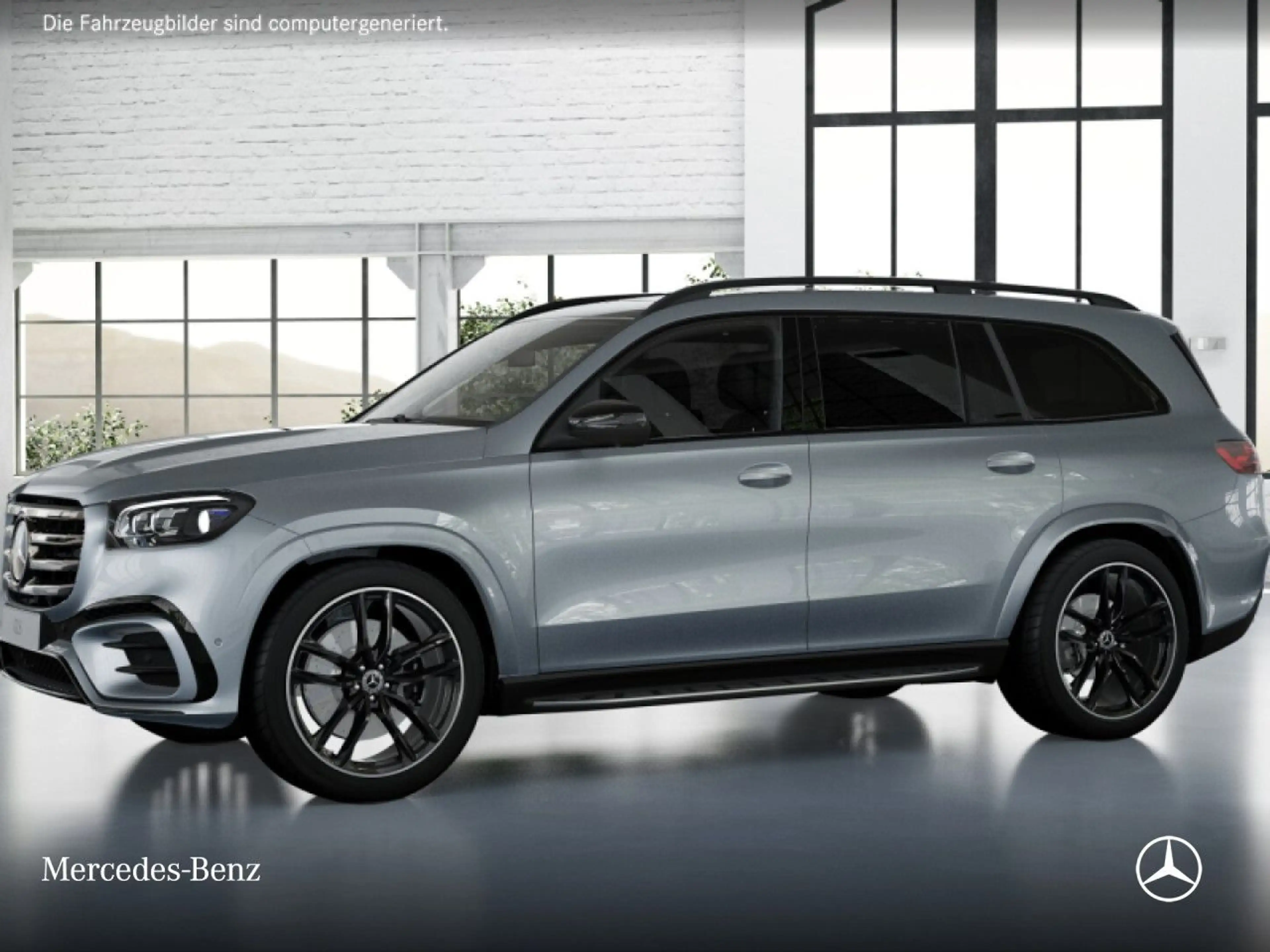 Mercedes-Benz GLS 450 4M AMG+NIGHT+PANO+360+AHK+MULTIBEAM+STHZG — photo 3