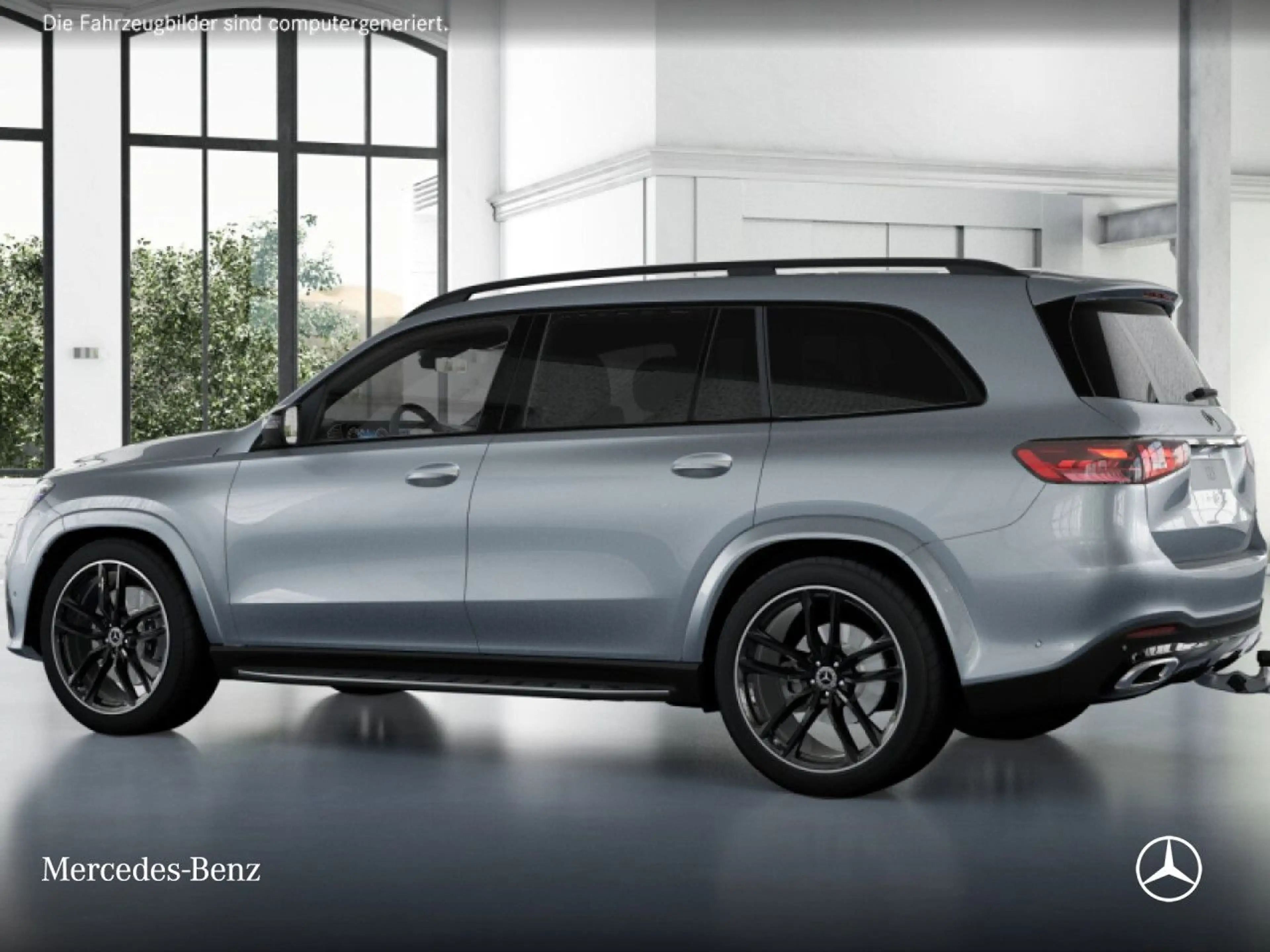 Mercedes-Benz GLS 450 4M AMG+NIGHT+PANO+360+AHK+MULTIBEAM+STHZG — photo 14
