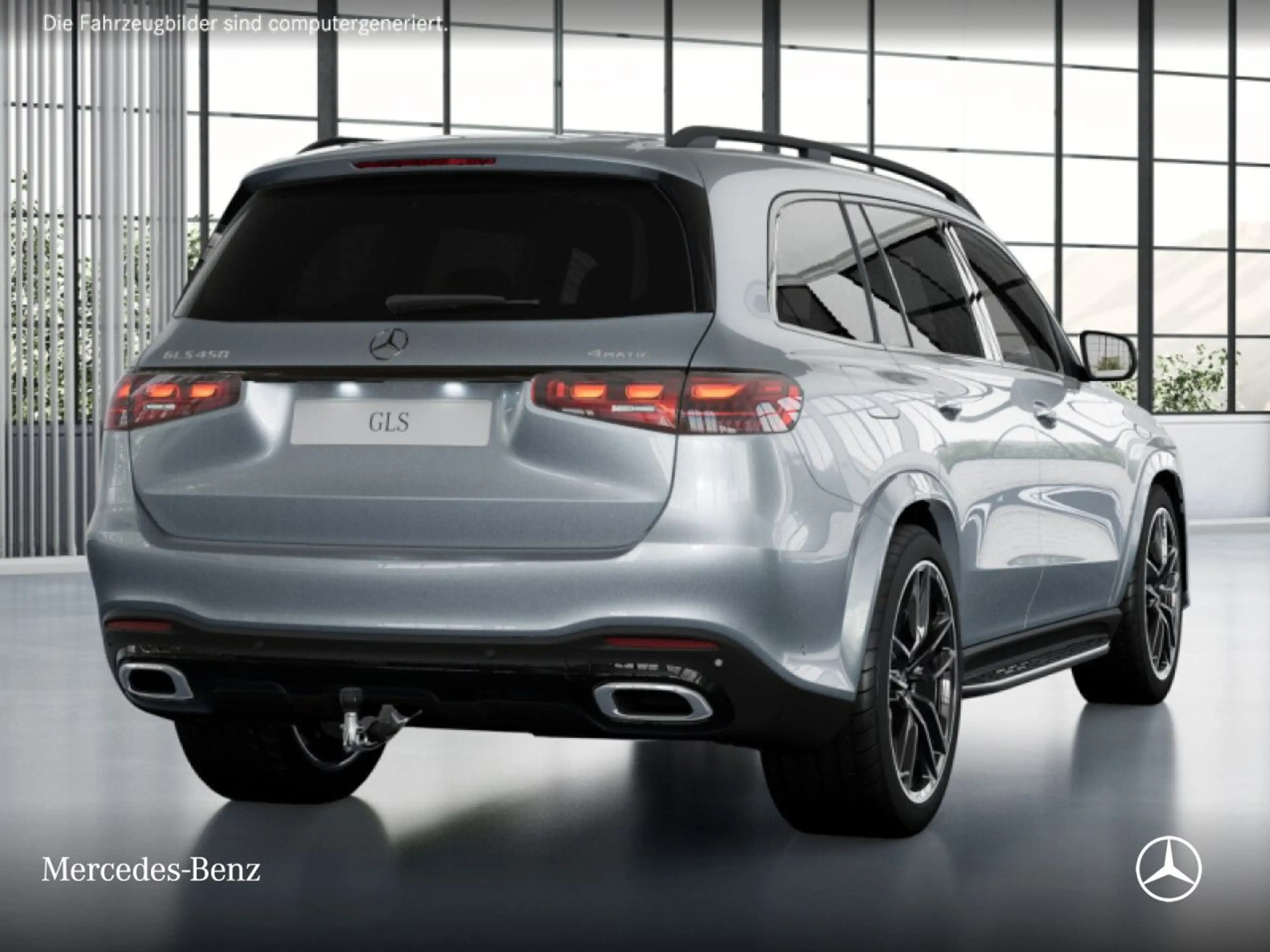 Mercedes-Benz GLS 450 4M AMG+NIGHT+PANO+360+AHK+MULTIBEAM+STHZG — photo 4