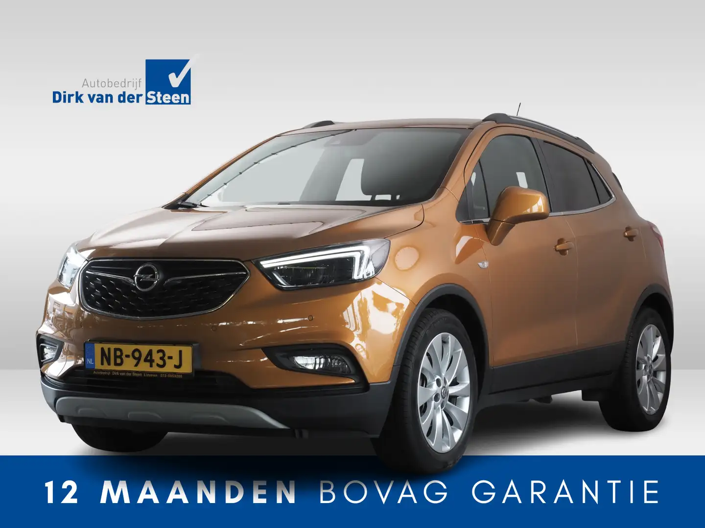 Opel Mokka X 1.4 Turbo Innovation | Lederen Bekleding | Apple C Goud - 1