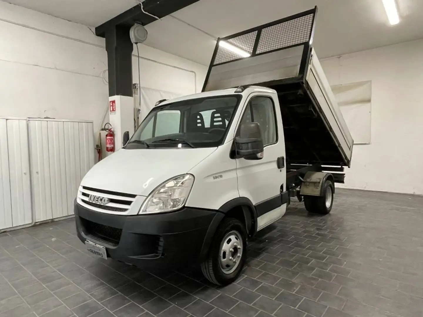 Iveco Daily 35C12 2.3 hpt 116cv-RibaltabileTrilaterale-Gemella Bianco - 2