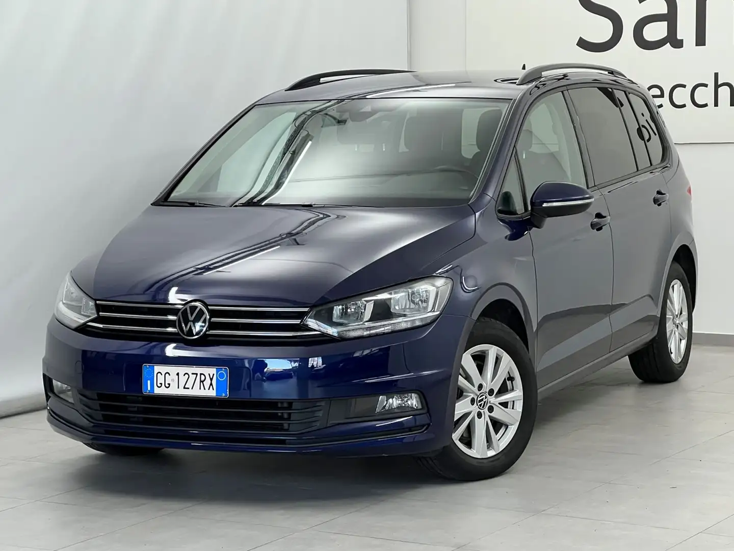 Volkswagen Touran Touran 2.0 tdi Business 122cv Blau - 2