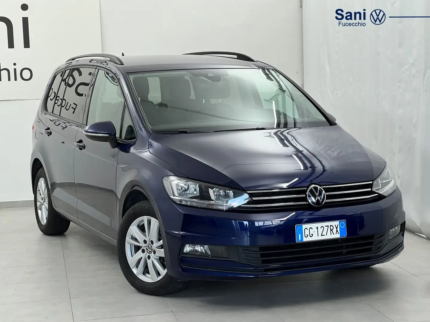 Volkswagen Touran Touran 2.0 tdi Business 122cv Blau - 1