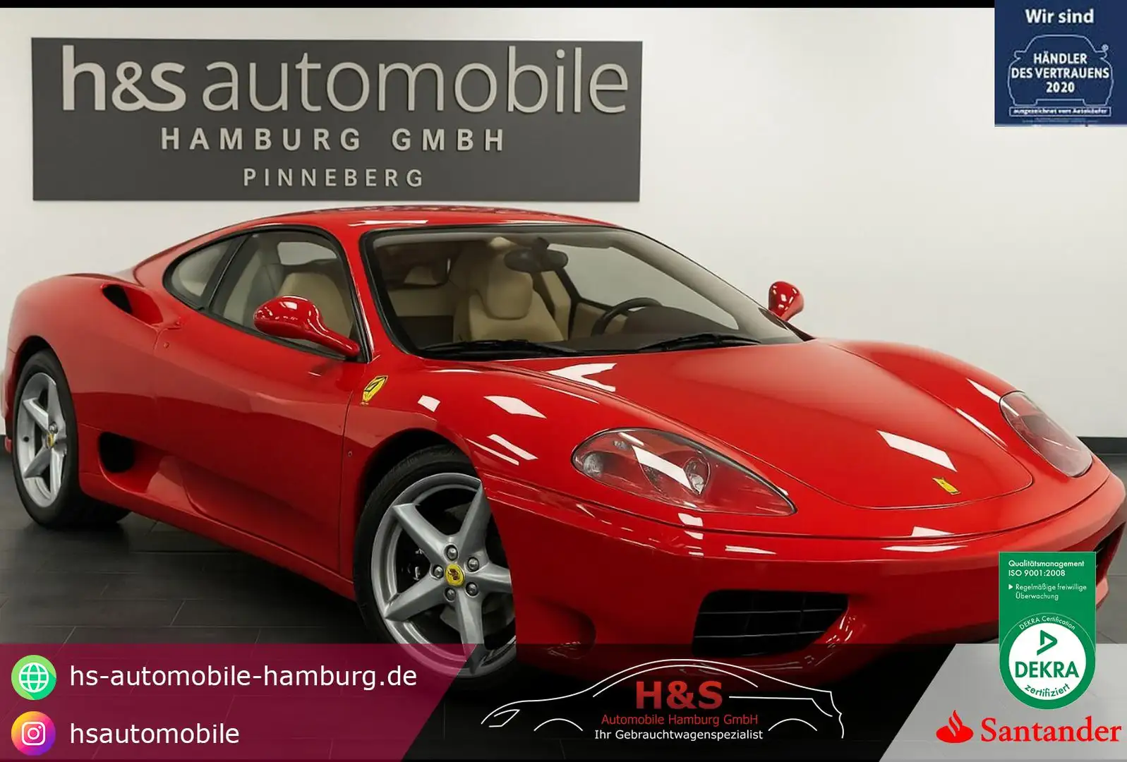 Ferrari 360 Modena F1 Rojo - 1