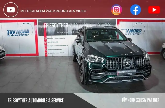 Mercedes-Benz GLE 53 AMG 4Matic+ Smaragdgrün Head up Sitzklima