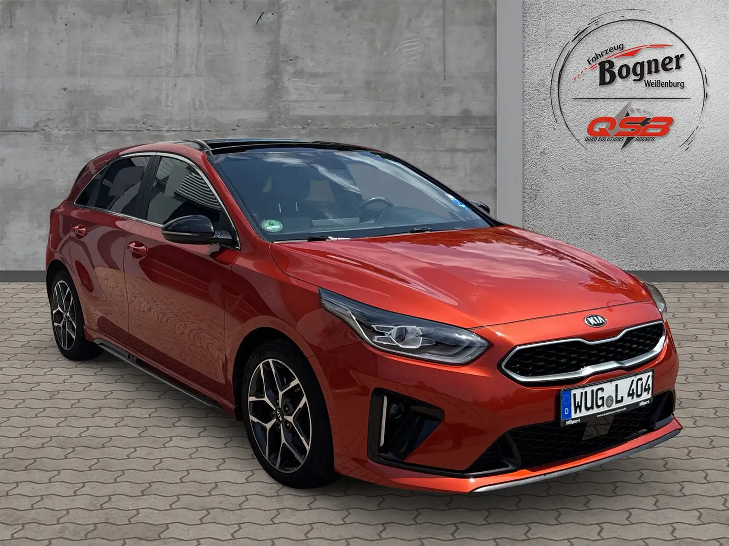 Kia Ceed / cee'd GT-Line Glasschiebed Lenkradhzg Navi Verkauf im Ku Orange - 2
