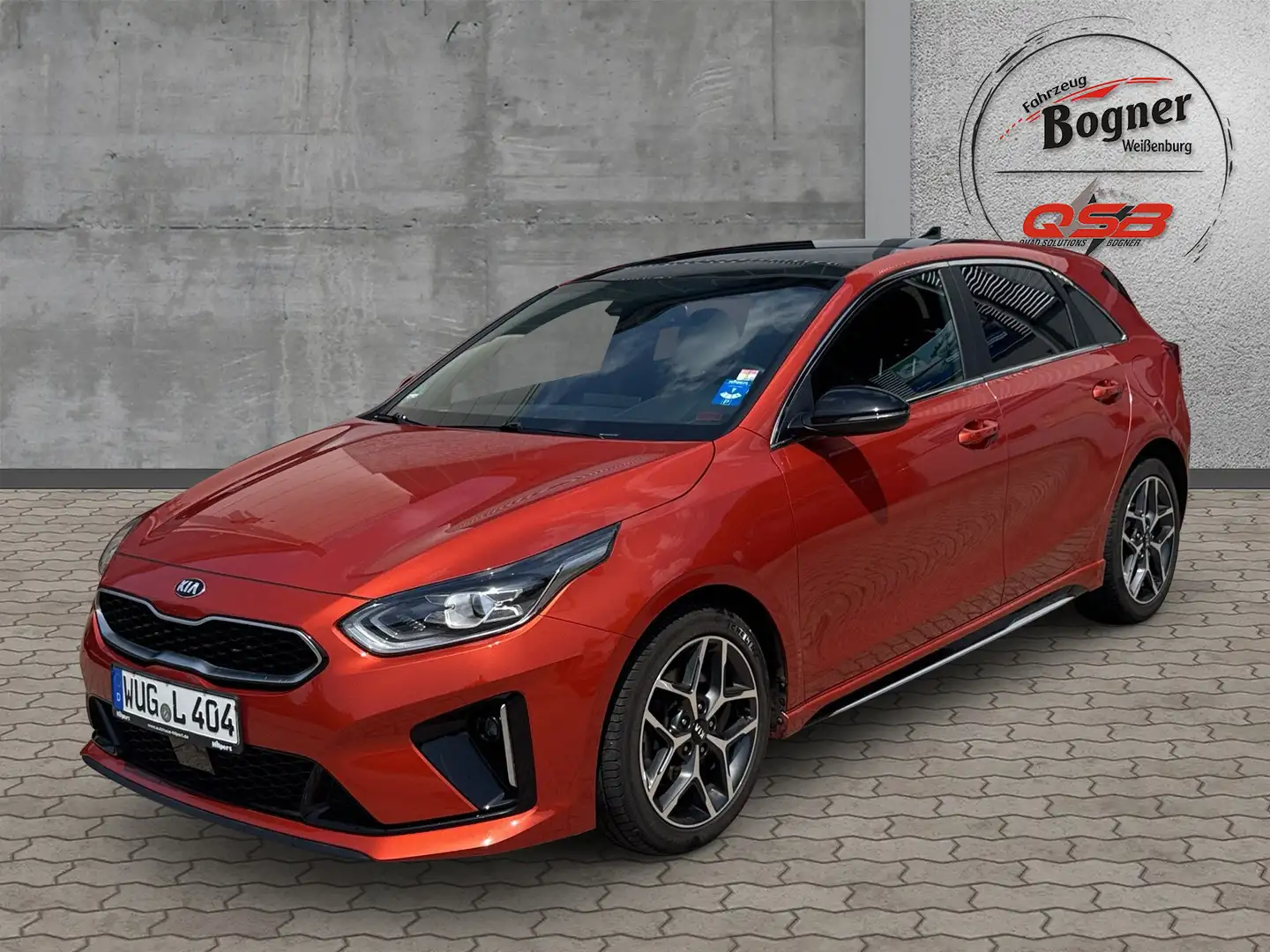 Kia Ceed / cee'd GT-Line Glasschiebed Lenkradhzg Navi Verkauf im Ku Orange - 1