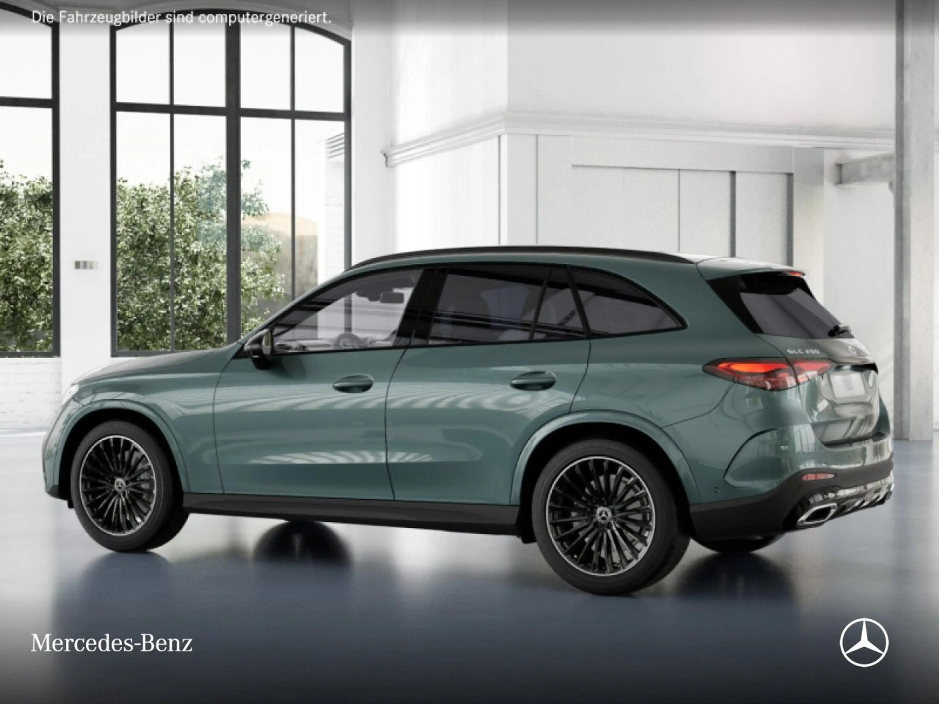 Mercedes-Benz GLC 200 4M AMG+NIGHT+PANO+360+LED+TOTW+KEYLESS+9G — photo 14