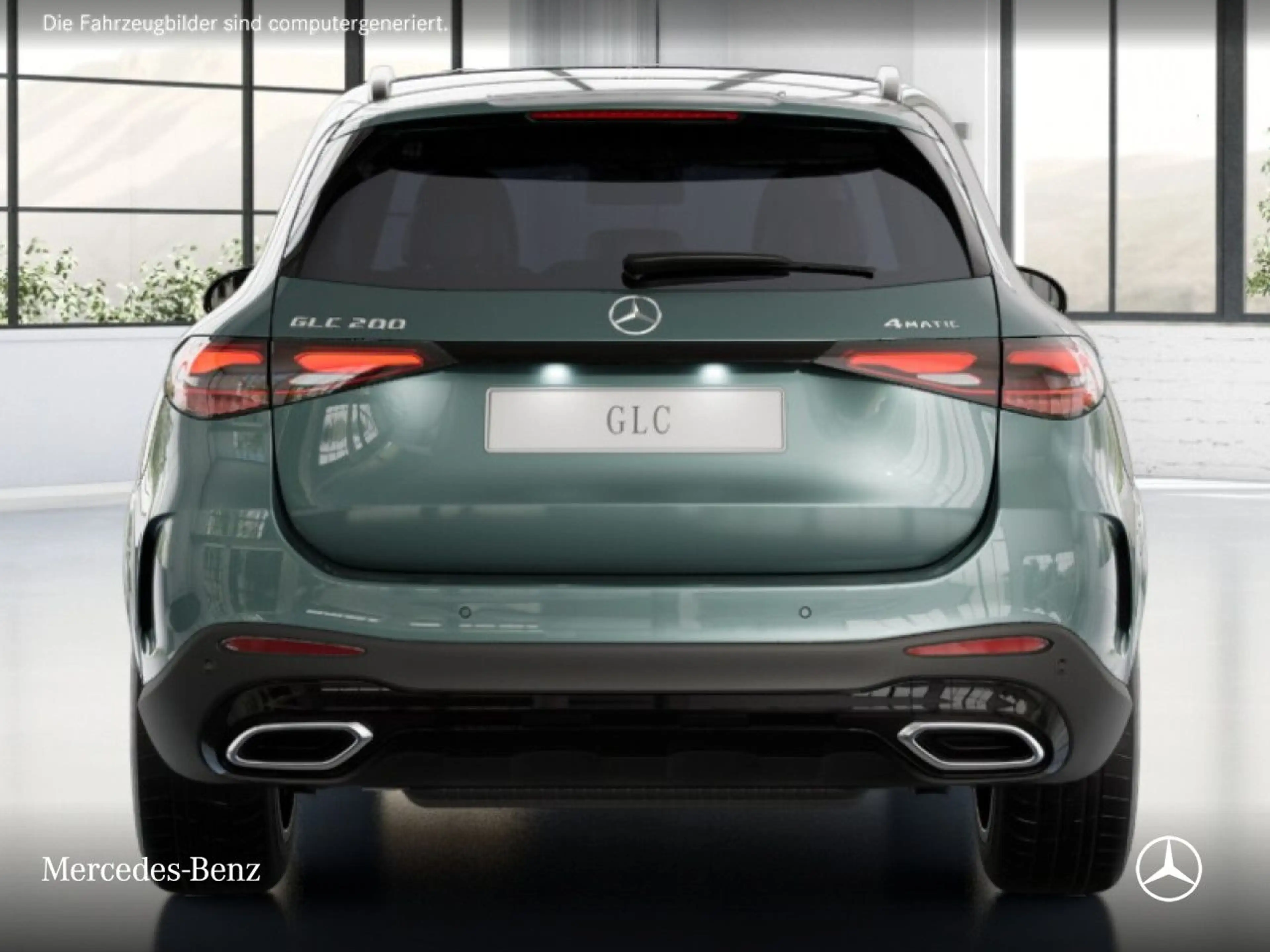 Mercedes-Benz GLC 200 4M AMG+NIGHT+PANO+360+LED+TOTW+KEYLESS+9G — photo 7