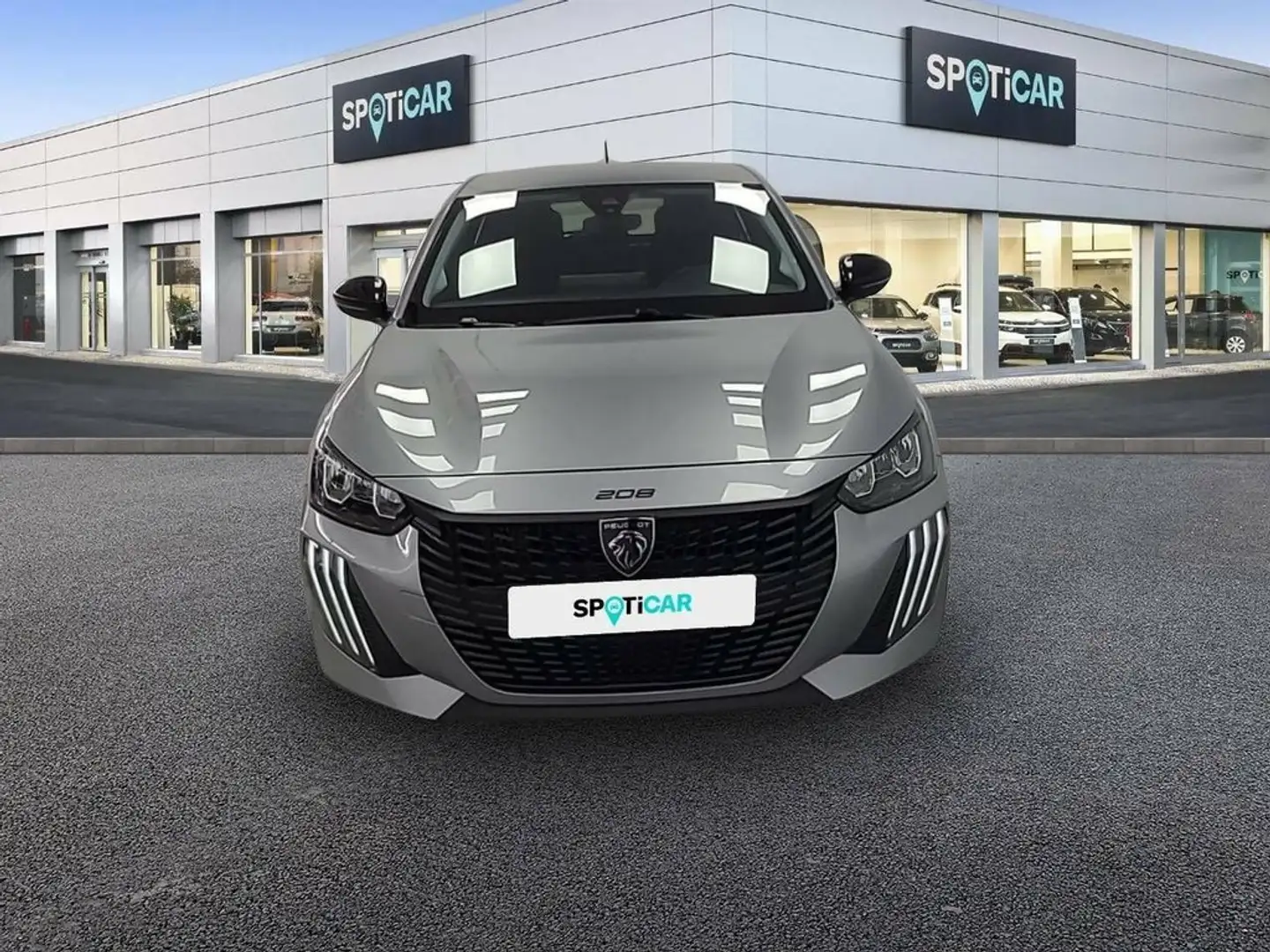 Peugeot 208 Puretech 100 Active Gris - 2