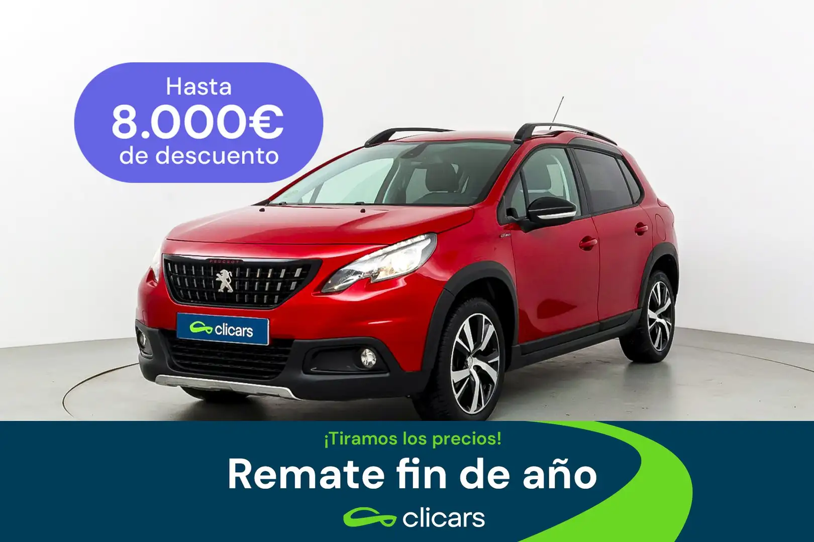 Peugeot 2008 1.2 PureTech S&S GT Line 130 Rojo - 1