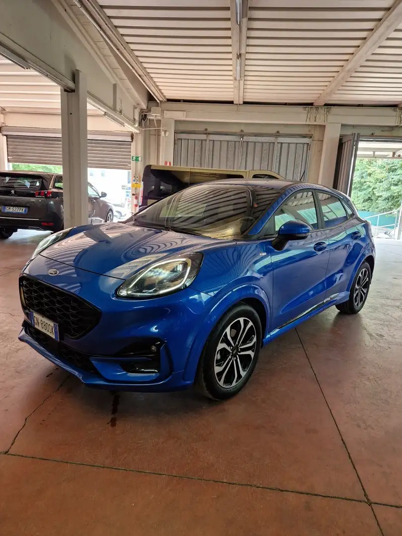 Ford Puma 1.0 EcoBoost Hybrid 125 CV S&S aut. ST-Line X Blauw - 2