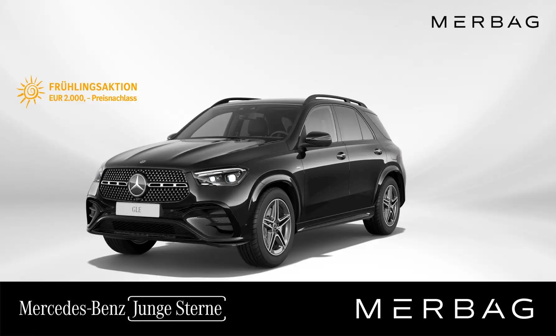 Mercedes-Benz GLE 350 de 4MATIC mit EQ Hybrid Technologie Österr Schwarz - 1
