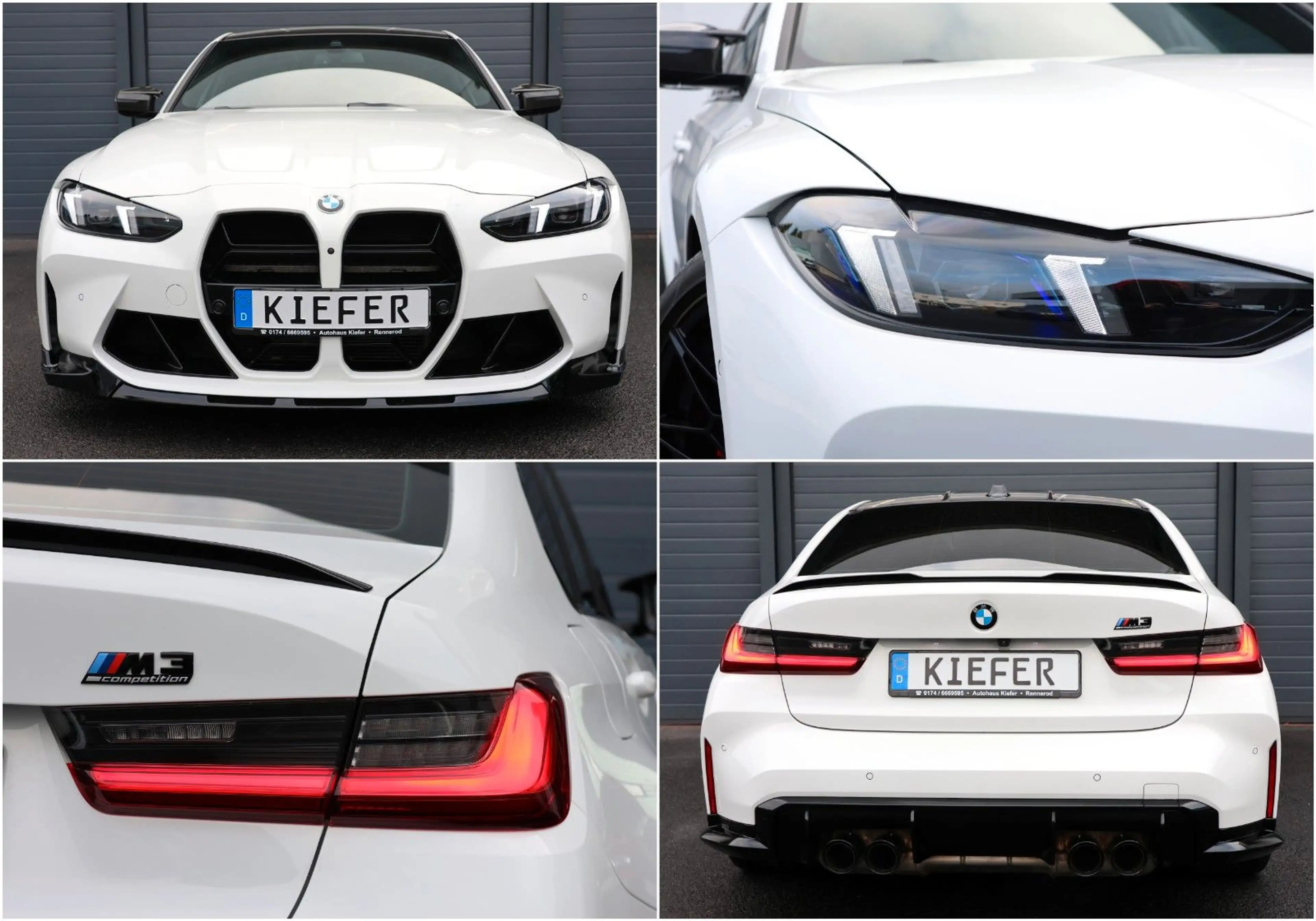 BMW M3 Competition xDrive/LASER/ACC/HUD/H&K/360°/SHZ — photo 8
