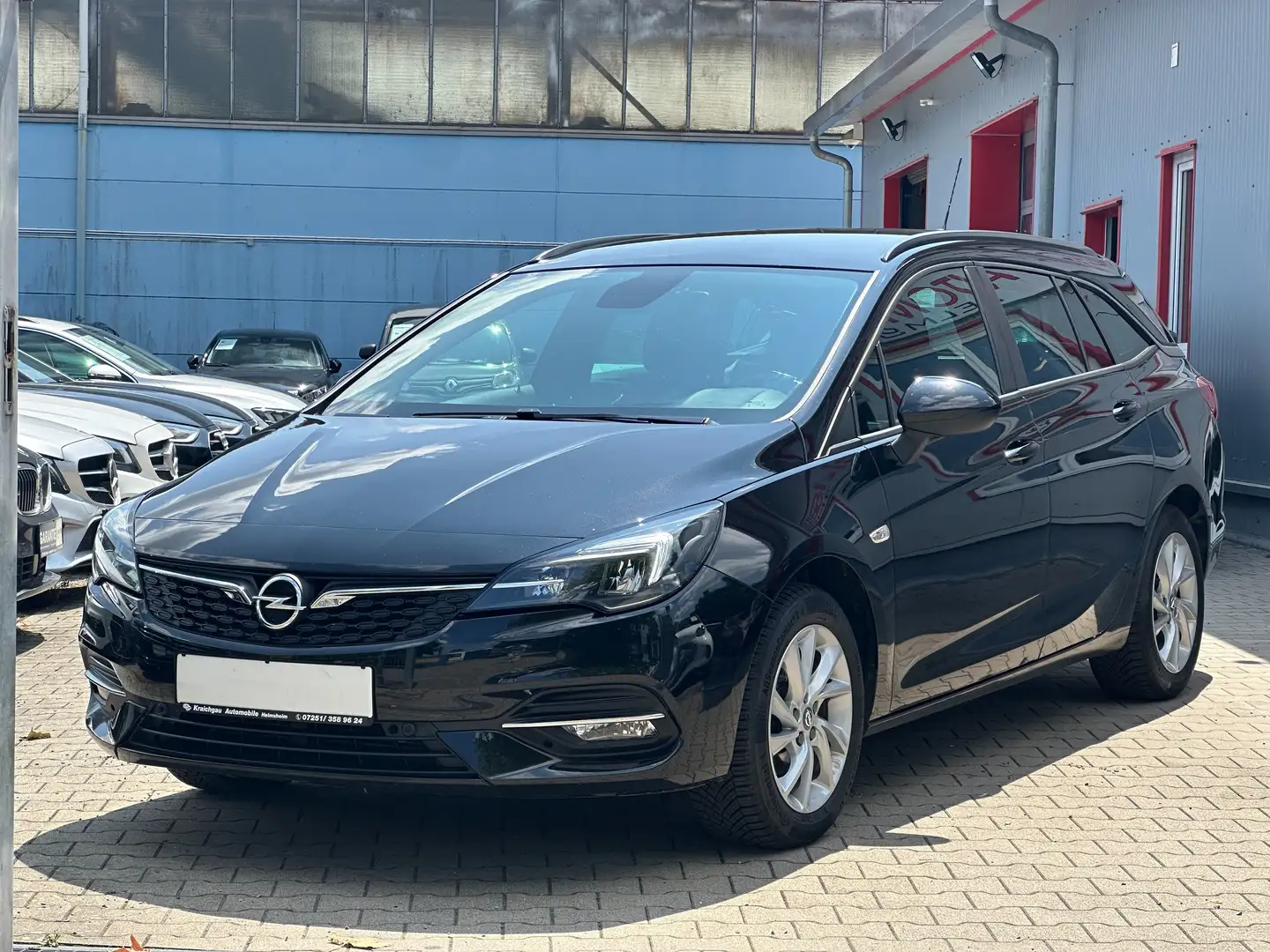 Opel Astra 1.2*AHK*Kamera*Navi*LED*Klimaauto*Tempo*Alu Noir - 1