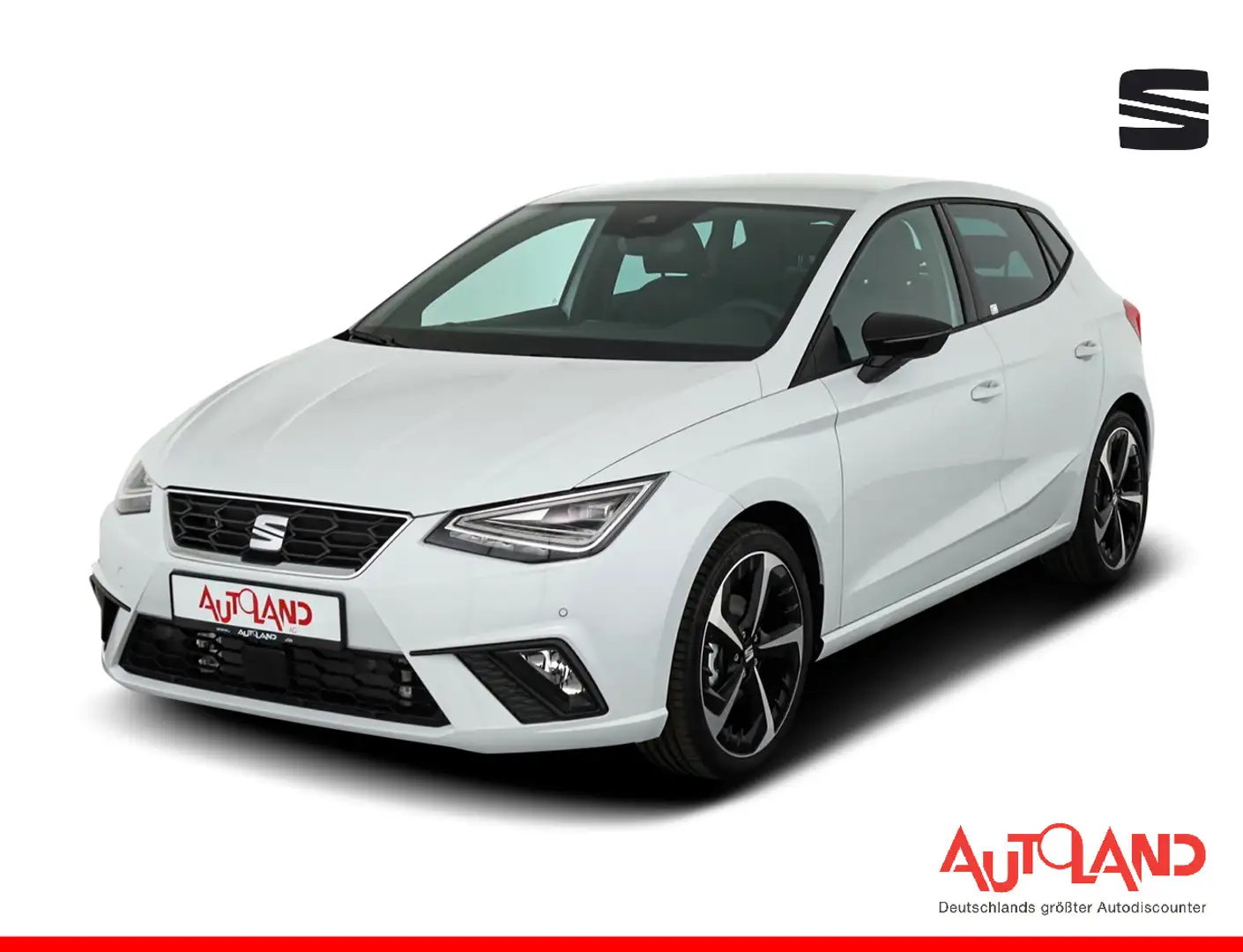 SEAT Ibiza FR 1.5 TSI DSG LED ACC Navi Kamera Weiß - 1