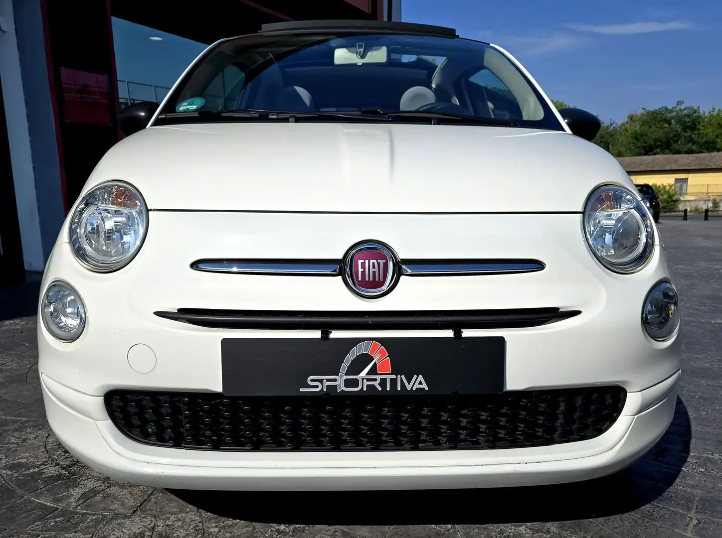 Fiat 500C CABRIO CERCHI SPORT UNIPRO! Wit - 2