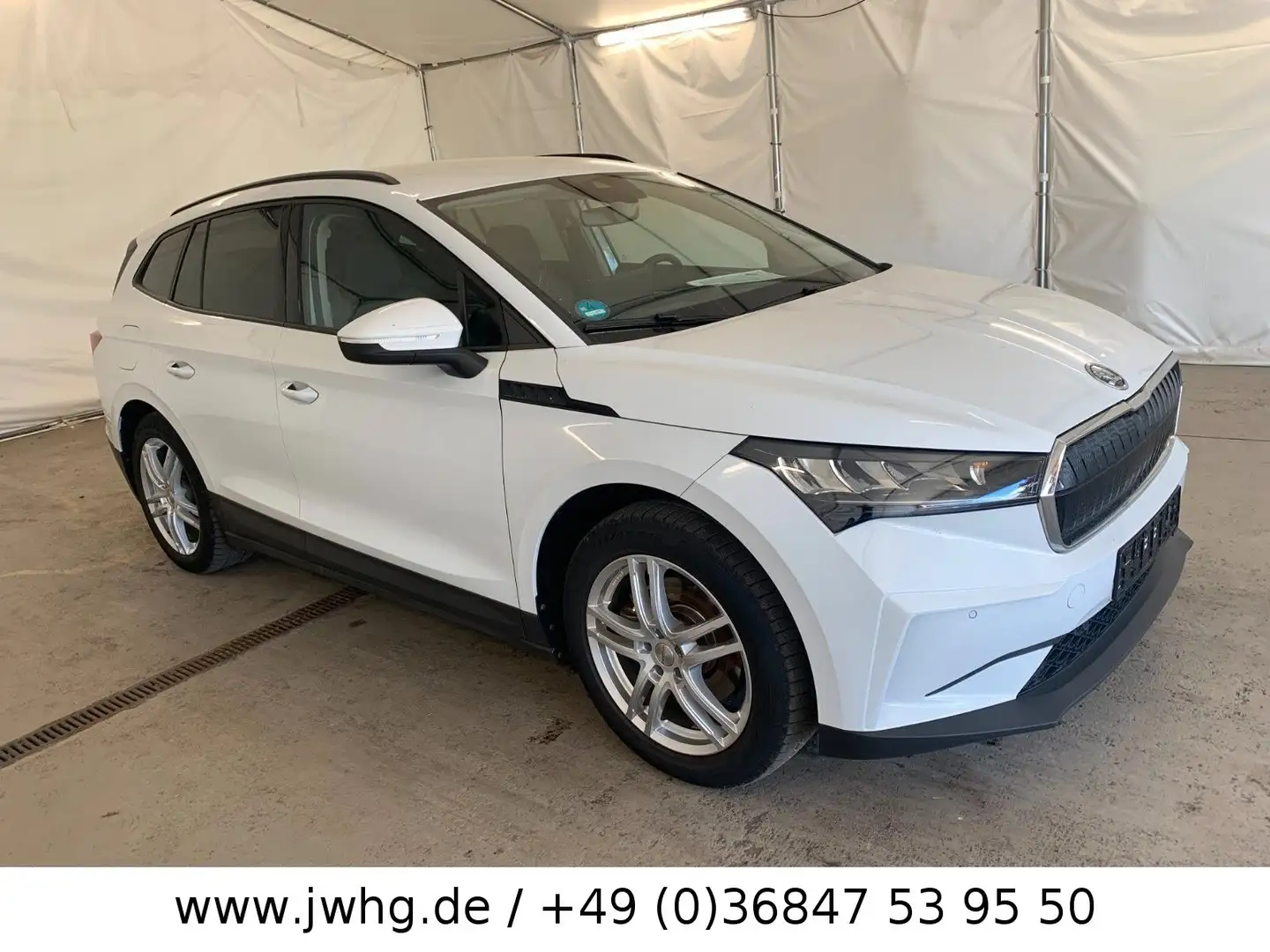 Skoda Enyaq 60 Loft NAVI/LEDER/KAMERA/ACC/19" Weiß - 2