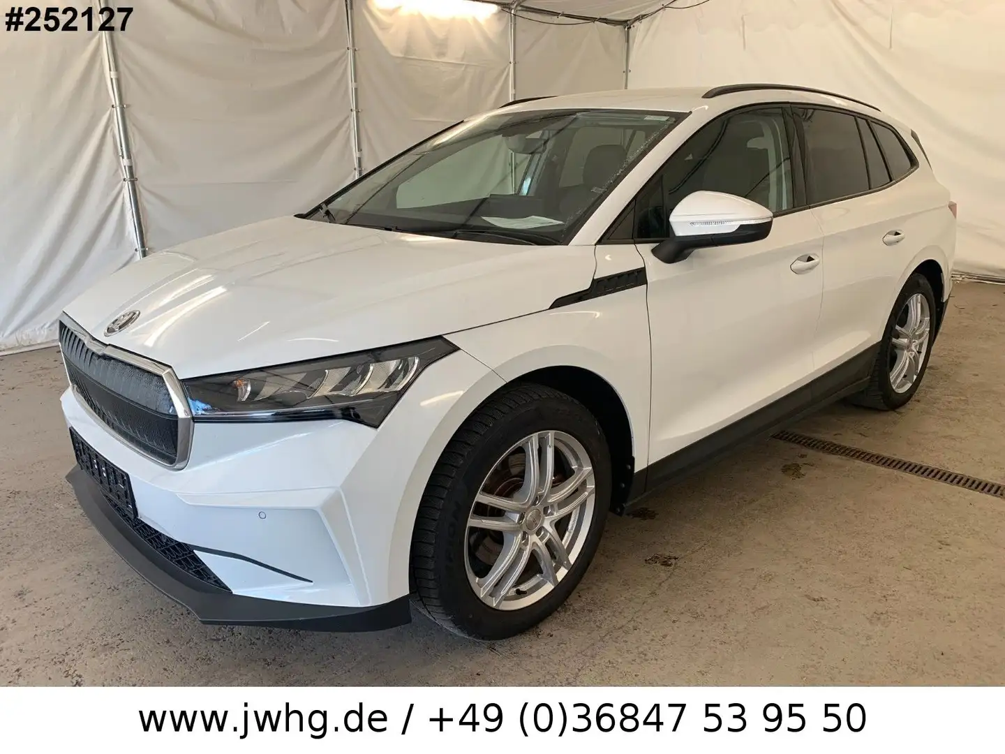 Skoda Enyaq 60 Loft NAVI/LEDER/KAMERA/ACC/19" Weiß - 1