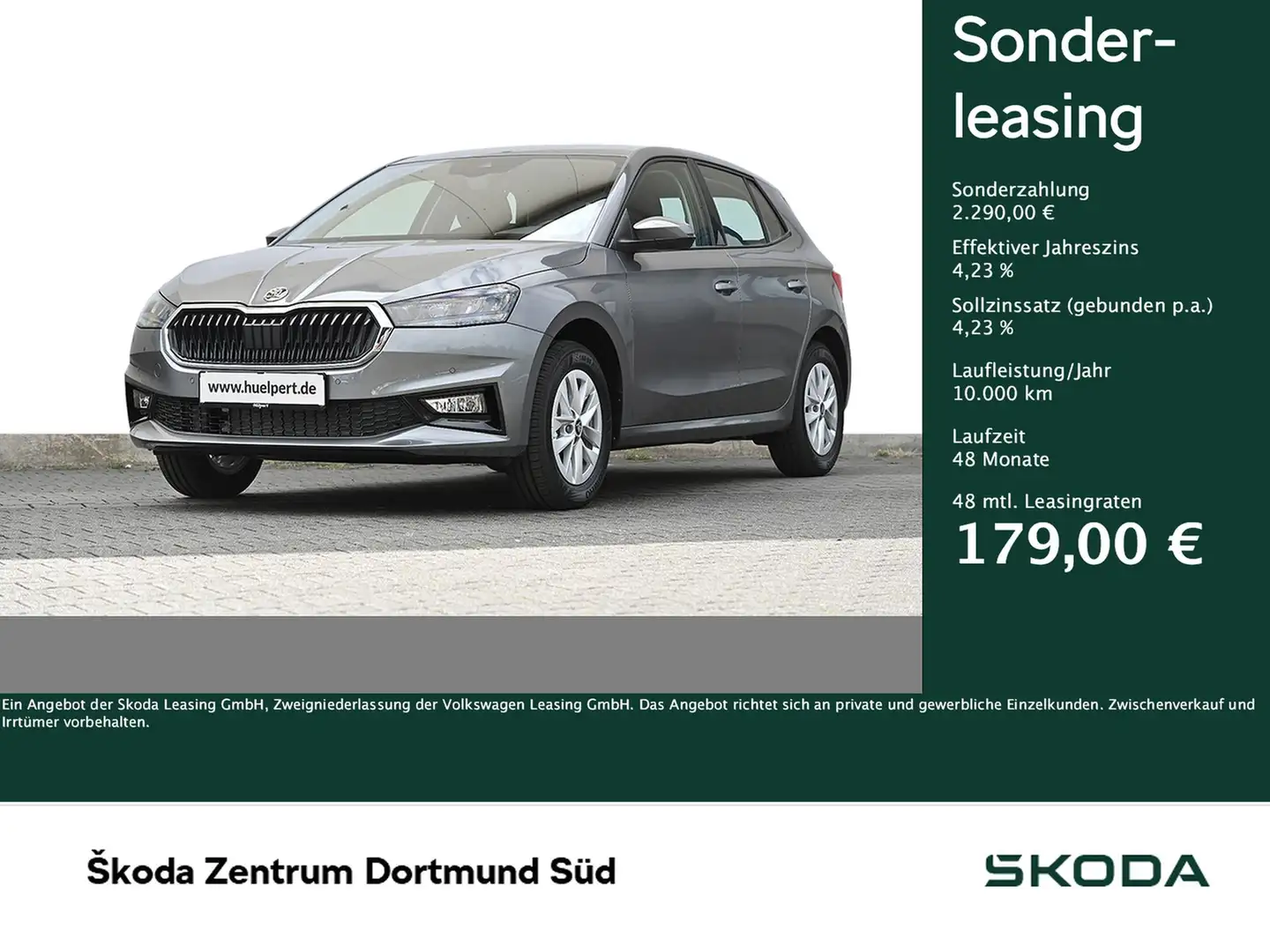 Skoda Fabia 1.0TSI Selection SHZ PDC CarPlay Gri - 1