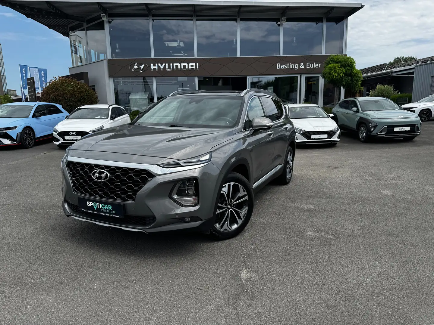 Hyundai SANTA FE Santa Fe 2.2 CRDi 4WD Automatik Premium Grün - 1