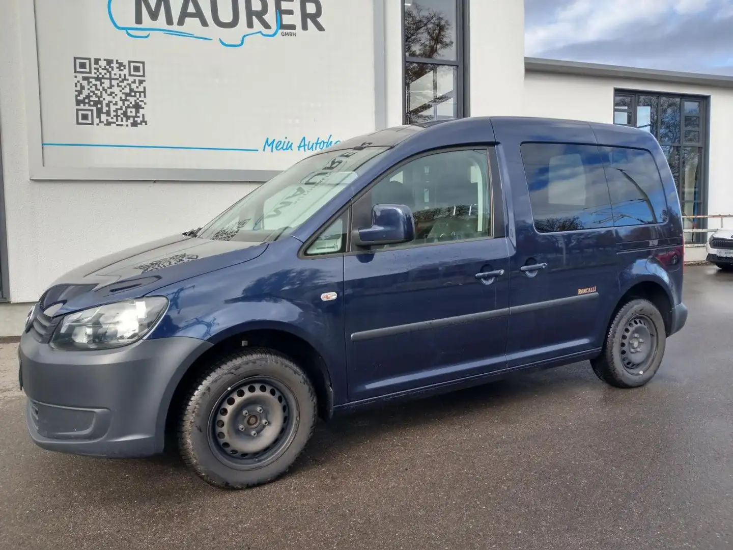 Volkswagen Caddy Roncalli 1,2 TSI AHK Climatronic RCD200 Bleu - 2