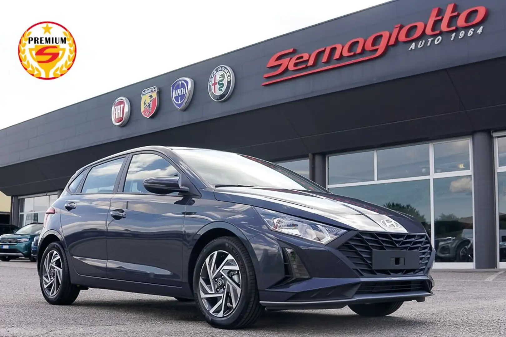 Hyundai i20 1.2 79cv mpi Connectline mt | TELECAMERA Grigio - 1