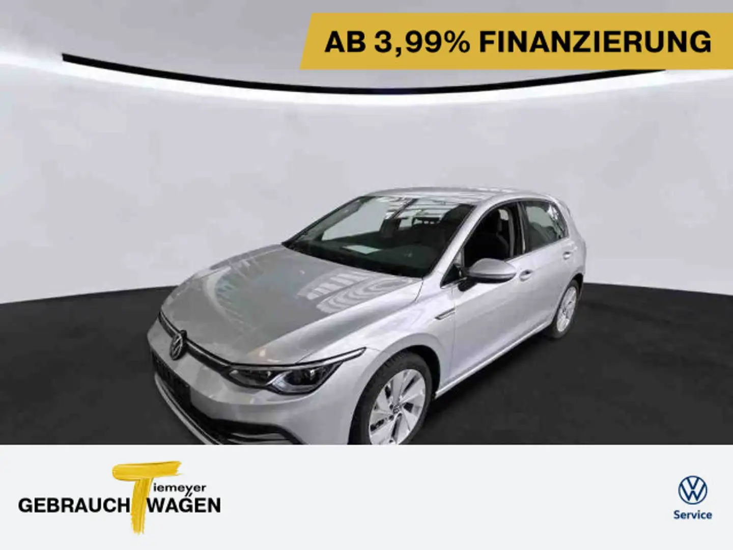 Volkswagen Golf 1.5 eTSI DSG STYLE LM17 AHK SIDE-ASSIST KAM Silber - 1