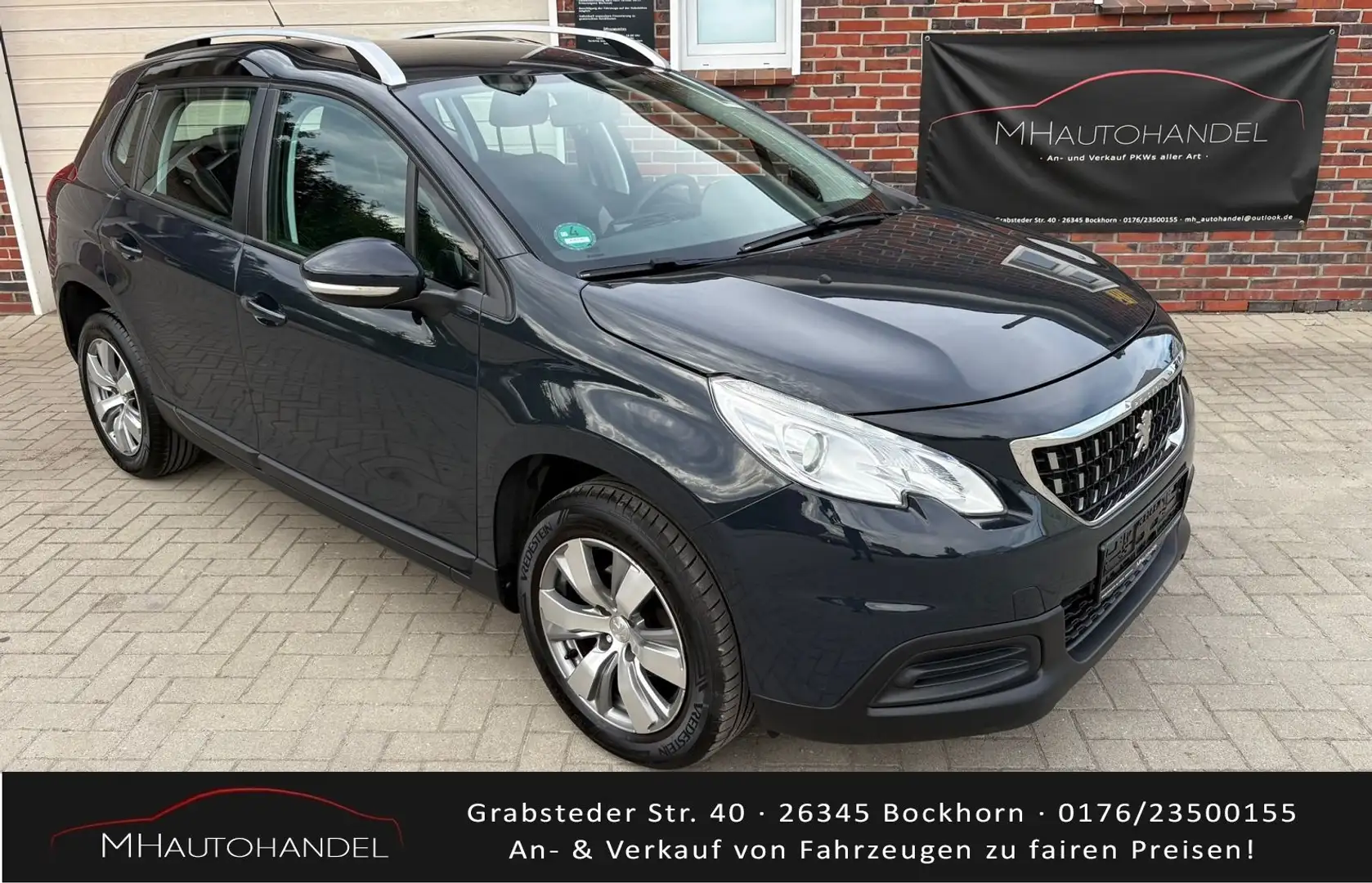 Peugeot 2008 Access 1.2*2.Hand*Scheckheft*WenigKM*Finanzierung* Grau - 1